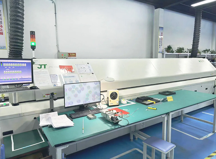 Azot reflow fırını