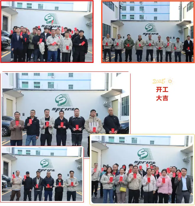 Sprint PCB departmanının grup fotoğrafı