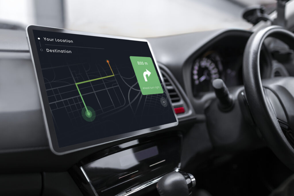 akıllı bir arabada HDI PCB GPS sisteminin uygulamaları