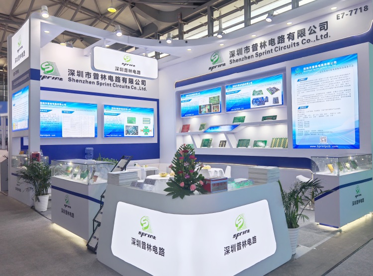 SprintPCB, Şanghay'daki electronica China 2024'te Üst Düzey PCB'lerini Sergiliyor